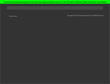 Tablet Screenshot of entrepreneurschool.com